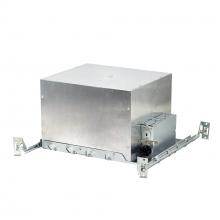 Nora NHMICD3-6L3P01 - 6&#34; Marquise III IC AT Double Wall New Construction Housing, 20W / 2000lm, 120V Input, Phase