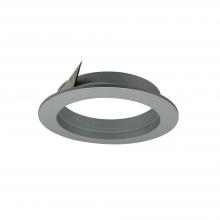 Nora NIO-4PRTFAHZ - 4&#34; Iolite PLUS Trimless to Flanged Converter Accessory, Haze