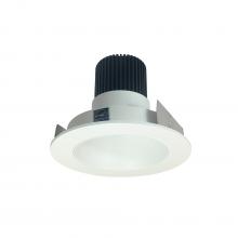 Nora NIO-4RNDC35XMPW/10 - 4&#34; Iolite LED Round Reflector, 1000lm / 14W, 3500K, Matte Powder White Reflector / Matte Powder