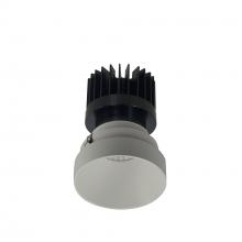 Nora NIO-4RTLNDC27QWW - 4&#34; Iolite LED Round Trimless Downlight, 10-Degree Optic, 850lm / 12W, 2700K, White Finish