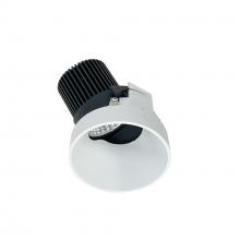 Nora NIO-4RTSLA27XMPW/10 - 4&#34; Iolite LED Round Trimless Adjustable Slot, 1000lm / 14W, 2700K, Matte Powder White Finish