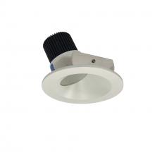 Nora NIO-4RW27XMPW/10 - 4&#34; Iolite LED Round Wall Wash, 1000lm / 14W, 2700K, Matte Powder White Reflector / Matte Powder