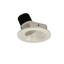 Nora NIO-4RW35XWW/10 - 4&#34; Iolite LED Round Wall Wash, 1000lm / 14W, 3500K, White Reflector / White Flange