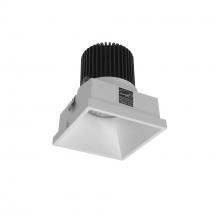 Nora NIO-4STLNDC35XMPW/10 - 4&#34; Iolite LED Square Trimless Downlight, 1000lm / 14W, 3500K, Matte Powder White Finish