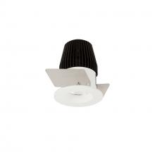 Nora NIO-1RNG27XWW - 1&#34; Iolite LED NTF Round Reflector, 600lm, 2700K, White Reflector / White Flange