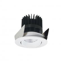 Nora NIOB-2RCCDXMPW/HL - 2&#34; Iolite LED Round Adjustable Cone Reflector, 1500lm/2000lm/2500lm (varies by housing), Comfort