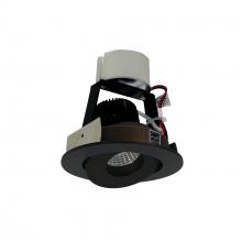 Nora NIR-4RG27XBZ/10 - 4&#34; Iolite LED Round Adjustable Gimbal Retrofit, 1000lm / 12W, 2700K, Bronze Finish