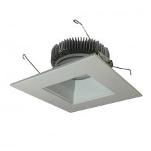 Nora NLCB2-6561540WW - 6&#34; Cobalt Dedicated High Lumen Square/Square, 1500lm, 4000K, White Reflector / White Flange