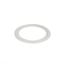 Nora NLCBC-4OR-MPW - Round Oversize Ring for 4&#34; Cobalt Retrofits, Matte Powder White Finish