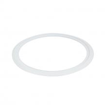 Nora NLCBC-6OR-MPW - Round Oversize Ring for 6&#34; Cobalt Retrofits, Matte Powder White Finish
