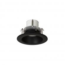 Nora NLCBC2-45135BB/AEM - 4&#34; Cobalt Click Round Retrofit Reflector, 750lm / 10W, 3500K, Black Reflector / Black Flange,