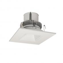 Nora NLCBC2-45630MPW/A - 4&#34; Cobalt Click Square Retrofit Reflector with Square Aperture, 750lm / 10W, 3000K, Matte Powder