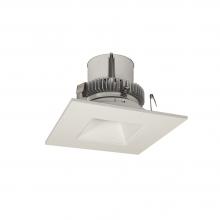 Nora NLCBC2-45635WW/A - 4&#34; Cobalt Click Square Retrofit Reflector with Square Aperture, 750lm / 10W, 3500K, White