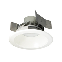 Nora NLCBC2-55140MPW/A - 5&#34; Cobalt Click Round Retrofit Reflector, 750lm / 10W, 4000K, Matte Powder White Reflector /