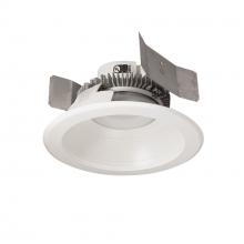 Nora NLCBC2-552TWWW/10 - 5&#34; Cobalt Click Round Retrofit Baffle, 1000lm / 13.5W, Selectable CCT, White