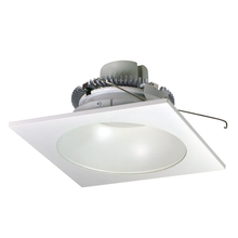 Nora NLCBC2-65327WW/A - 6&#34; Cobalt Click Square Retrofit Reflector with Round Aperture, 750lm / 10W, 2700K, White