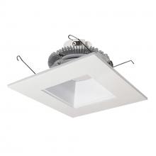 Nora NLCBC2-656TWWW/10 - 6&#34; Cobalt Click Square Retrofit Reflector with Square Aperture, 1000lm / 13.5W, Selectable CCT,