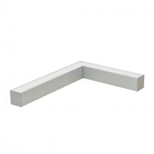 Nora NLIN-L1040A - &#34;L&#34; Shaped L-Line LED Direct Linear w/ Dedicated CCT, 3000lm / 4000K, Aluminum Finish