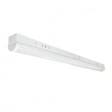 Nora NLSTR-4L1334W - 48&#34; LED Tunable Strip Light, 3300lm / 24W, Selectable CCT (30/35/40K), White finish, 120-277V