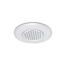 Nora NM1-RAIHECW - 1&#34; Round M1 Hex Cell Louver Trim, White