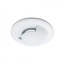 Nora NM1-RSSDW - 1&#34; Round M1 Stainless Steel Indicator Trim, White