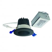 Nora NM2-2RDC6040BB - 2&#34; M2 Round LED Downlight, 600lm / 8W, 4000K, 120V, Matte Black