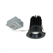 Nora NM4-RDC30BB - 4&#34; M4 Round LED Downlight, 1100lm / 15W, 3000K, 120V, Matte Black