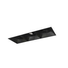 Nora NMIOTL-13-NF-AAA-50X-10-B - Iolite MLS 3-Head Trimless Reflector Kit, 5000K, 1000lm, Black Adj. Snoot Trims