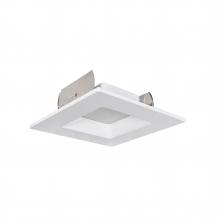 Nora NOXAC-43640WW/HL - 4&#34; AC Onyx Square LED Retrofit Reflector, 1000lm / 14.5W, 4000K, White Finish