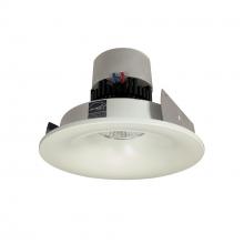 Nora NPR-4RNB40XWW - 4&#34; Pearl LED Round Bullnose Retrofit, 1000lm / 12W, 4000K, White Finish
