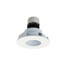 Nora NPR-4RPH40XMPW - 4&#34; Pearl LED Round Pinhole Retrofit, 1000lm / 12W, 4000K, Matte Powder White Pinhole / Matte