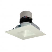 Nora NPR-4SNDSQ30XWW - 4&#34; Pearl LED Square Retrofit Reflector with Square Aperture, 1000lm / 12W, 3000K, White