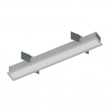 Nora NRLIN-21040A - 2&#39; L-Line LED Recessed Linear, 2100lm / 4000K, Aluminum Finish