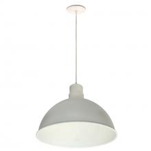 Nora NRLM-16C2540WWLE4 - 16&#34; RLM LED Shade, 2500lm, 4000K, White, 120V 0-10V/Triac/ELV & 277V 0-10V Dimming