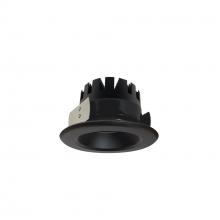 Nora NRM3-41L230NBB - 4&#34; Marquise III Round Open Reflector, 1500lm, 3000K, Narrow Flood Optic, Black Reflector/Black