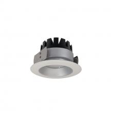 Nora NRM3-41L135NHZW - 4&#34; Marquise III Round Open Reflector, 900lm, 3500K, Narrow Flood Optic, Haze Reflector/White