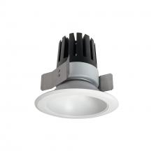Nora NRM3-51L430NWW - 5&#34; Marquise III Round Open Reflector, 2500lm, 3000K, Narrow Flood Optic, White Reflector/White