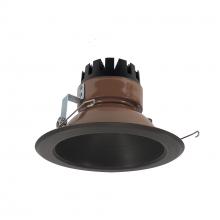 Nora NRM3-61L230NBZ - 6&#34; Marquise III Round Open Reflector, 1500lm, 3000K, Narrow Flood Optic, Bronze Reflector/Bronze