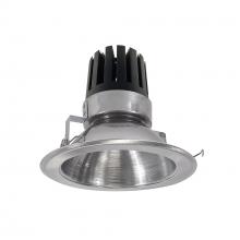 Nora NRM3-68L430NNN - 6&#34; Marquise III Round Deco Glass Reflector, 2500lm, 3000K, Narrow Flood Optic, Natural Metal