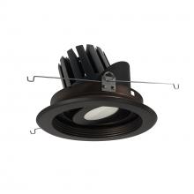 Nora NRM3-67L430SBZ - 6&#34; Marquise III Adjustable Regressed Gimbal Baffle, 2500lm, 3000K, Spot Optic, Bronze Baffle &