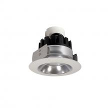 Nora NRMC3-41L130NDW - 4&#34; Marquise III Retrofit, Diffused Clear Reflector/White Flange, 120-277V; 0-10V Dimming, 1300lm