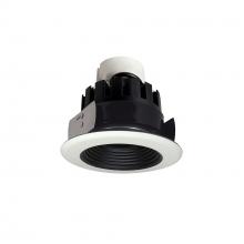 Nora NRMC3-42L127FBW - 4&#34; Marquise III Retrofit, Black Baffle/White Flange, 120-277V; 0-10V Dimming, 1300lm / 12W,