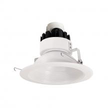 Nora NRMC3-62L135FWW - 6&#34; Marquise III Retrofit, White Baffle/White Flange, 120-277V; 0-10V Dimming, 1300lm / 12W,