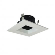 Nora NS-4857BWW - 4&#34;SQTRM REGRESS,BLK REF,WH/WH