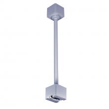 Nora NT-323S - 24&#34; Track Extension Rod, 1 or 2 Circuit Track, Silver