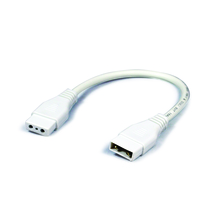 Nora NUA-606W - 6&#34; Jumper Cable for Bravo FROST, White