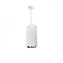 Nora NYLD2-6C10140DWWAC - 6&#34; Cobalt Cable Mount Cylinder, White, 1000L, 4000K, Diffused/White Reflector, 120V Triac/ELV