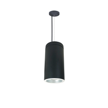 Nora NYLD2-6C10135HZWB4AC - 6&#34; Cobalt Cable Mount Cylinder, Black, 1000L, 3500K, Haze/White Reflector, 120V Triac/ELV/0-10V