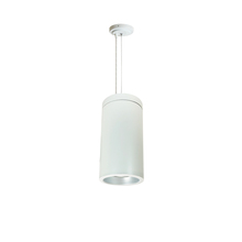 Nora NYLD2-6C10130HZWWAC - 6&#34; Cobalt Cable Mount Cylinder, White, 1000L, 3000K, Haze/White Reflector, 120V Triac/ELV