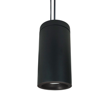 Nora NYLD2-6P075135BZB4 - 6&#34; Cobalt Pendant Mount Cylinder, Black, 750L, 3500K, Bronze Reflector, 120V Triac/ELV/0-10V &